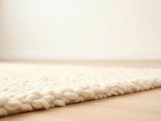 The Highbury Wool Rug in Sand